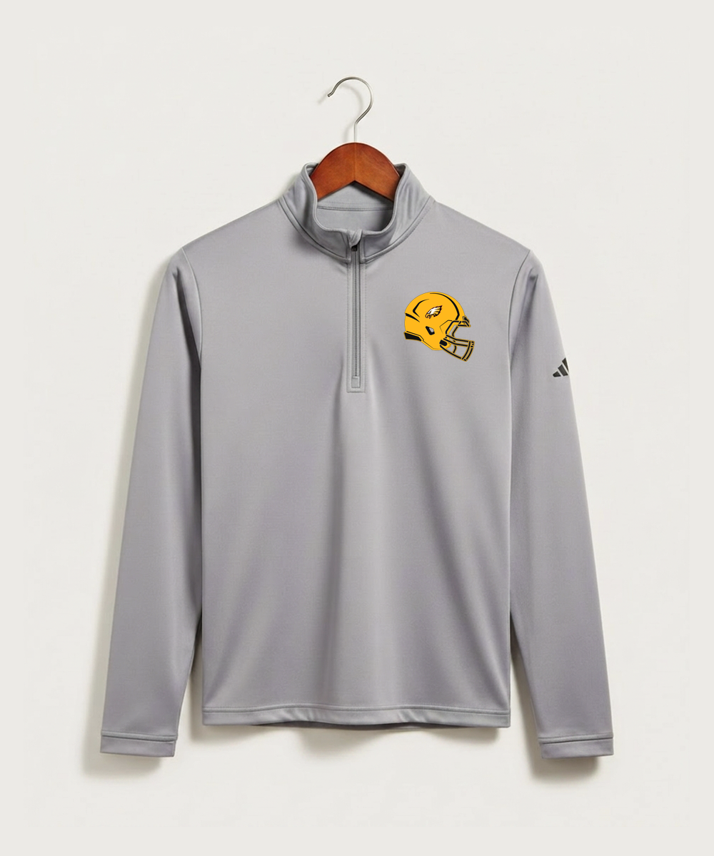 Dover-Eyota High School Football (Boys) - Grey Three Men's Ultimate365 Lightweight Quarter-Zip Pullover