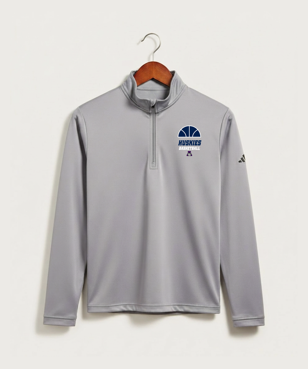Albany High School Basketball (Boys) - Grey Three Men's Ultimate365 Lightweight Quarter-Zip Pullover