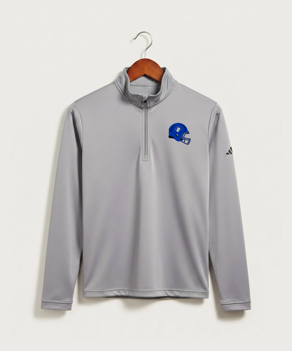 Bigfork Senior High School Football (Boys) - Grey Three Men's Ultimate365 Lightweight Quarter-Zip Pullover