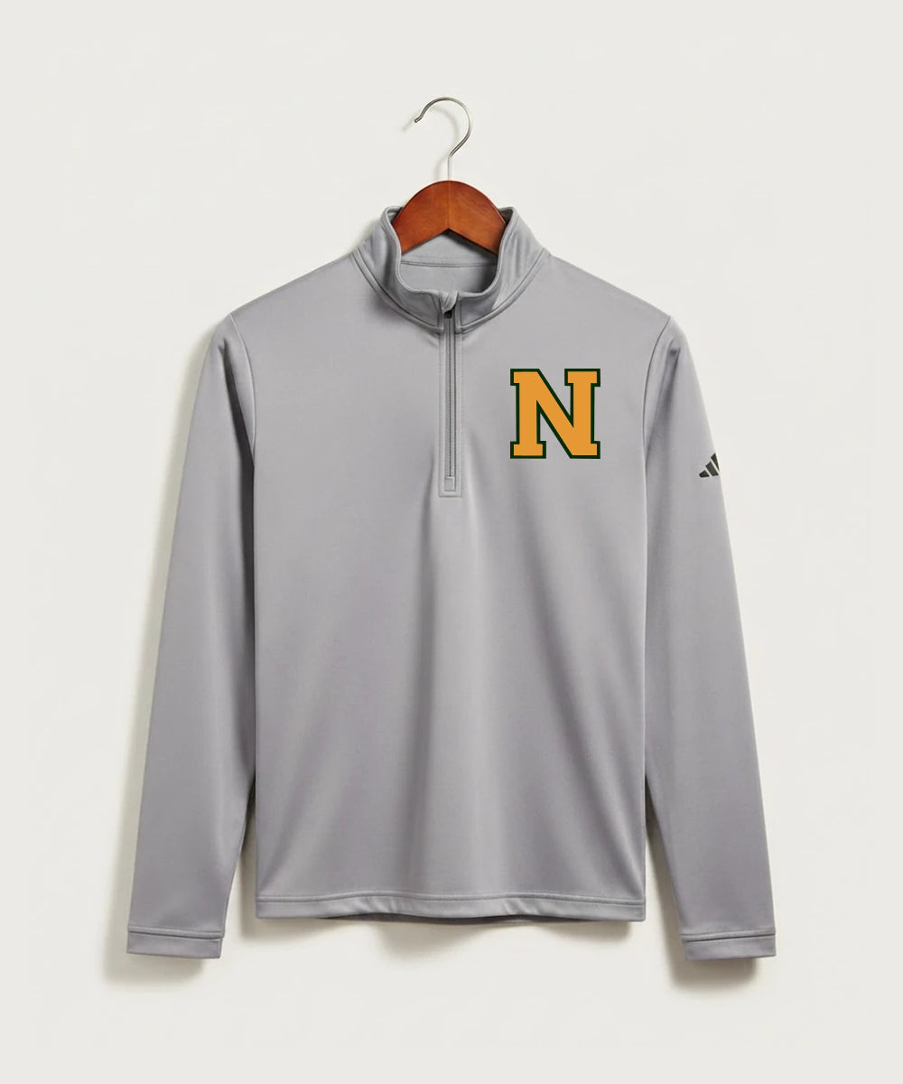 Nevis High School Volleyball (Girls) - Grey Three Men's Ultimate365 Lightweight Quarter-Zip Pullover