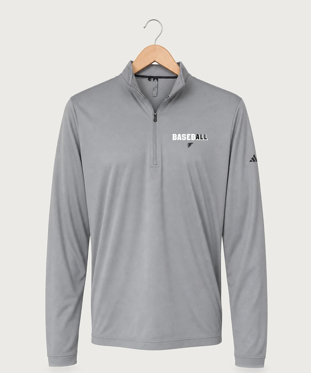 Sauk Valley Community College Baseball Team Store - Grey Three Men's Ultimate365 Lightweight Quarter-Zip Pullover