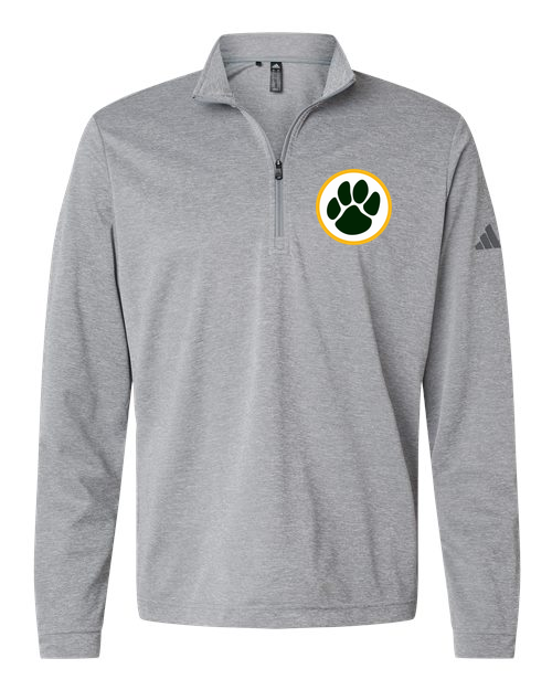 Ashwaubenon High School Football (Boys) - Grey Three Melange Men's Ultimate365 Lightweight Quarter-Zip Pullover