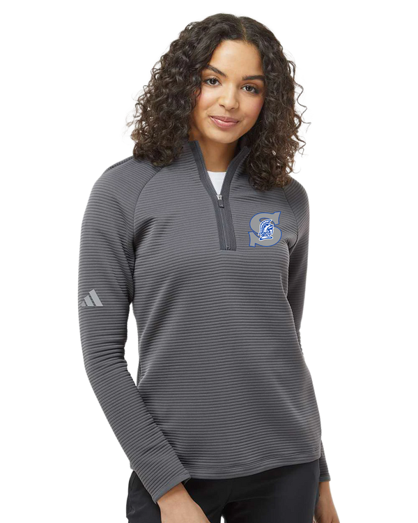 Southwest Football - Grey Quarter Zip - Left Chest