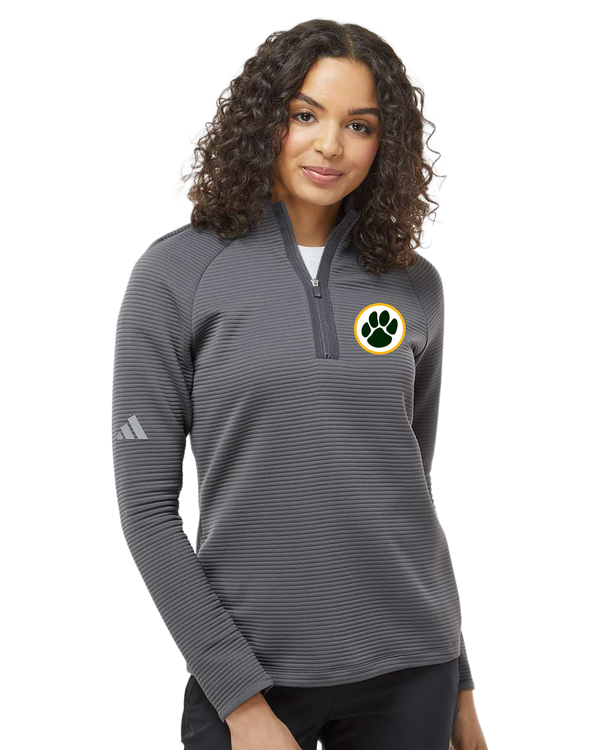 Ashwaubenon High School Baseball (Boys) - Grey Quarter Zip - Left Chest