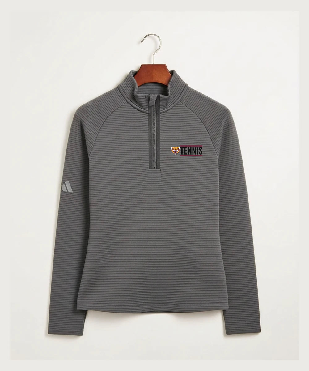 Stewartville High School Tennis (Coed) - Grey Quarter Zip - Left Chest