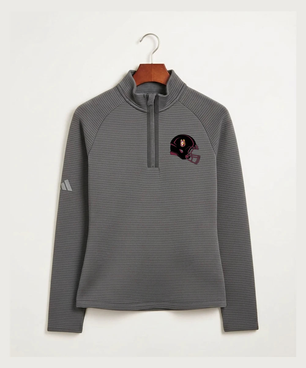Pillager High School Football (Boys) - Grey Quarter Zip - Left Chest