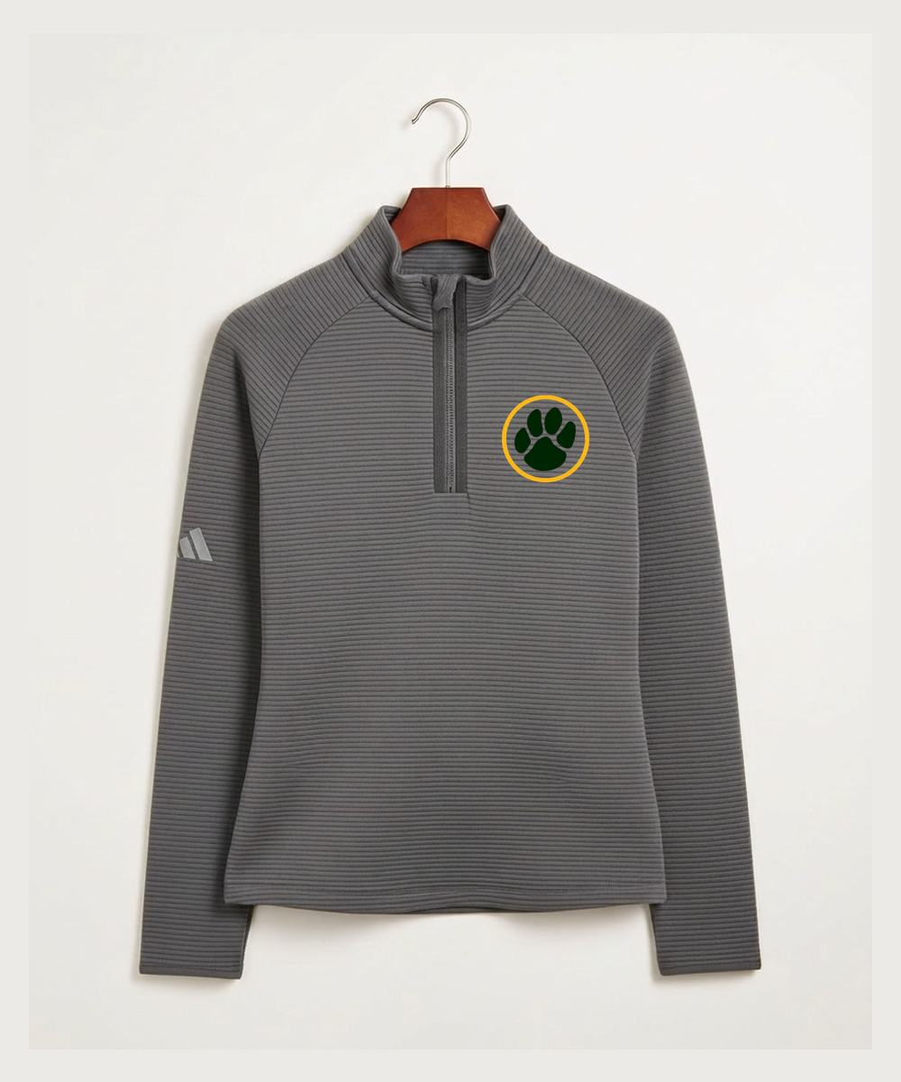 Ashwaubenon High School Team Store - Grey Quarter Zip - Left Chest