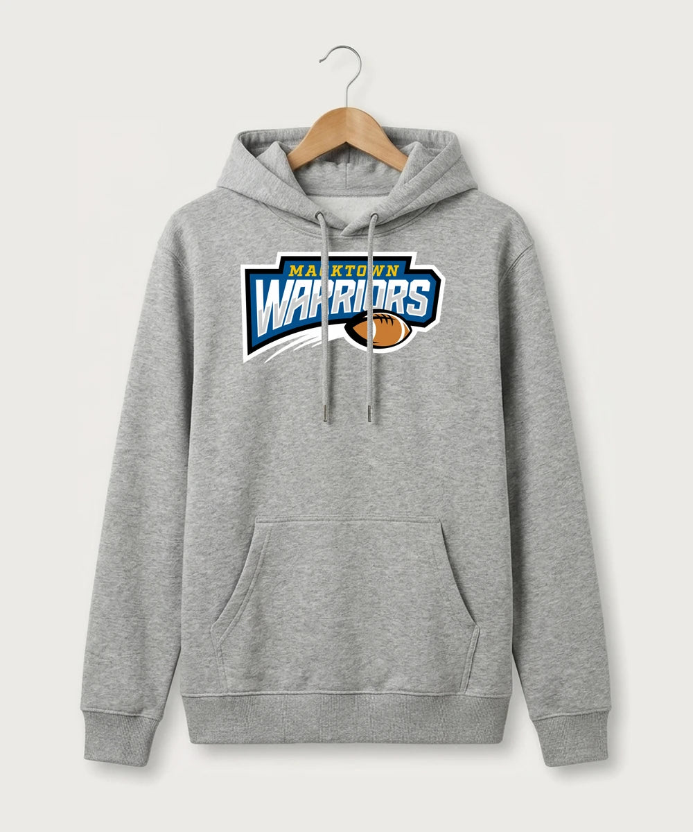 Macktown Warriors Football (Boys) - Heather Grey Hoodie Value