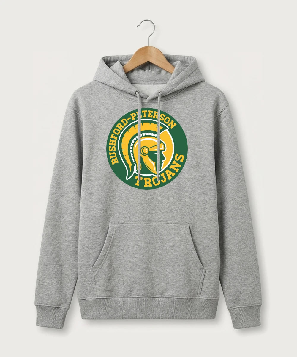 Rushford Peterson High School Football (Boys) - Heather Grey Hoodie Value