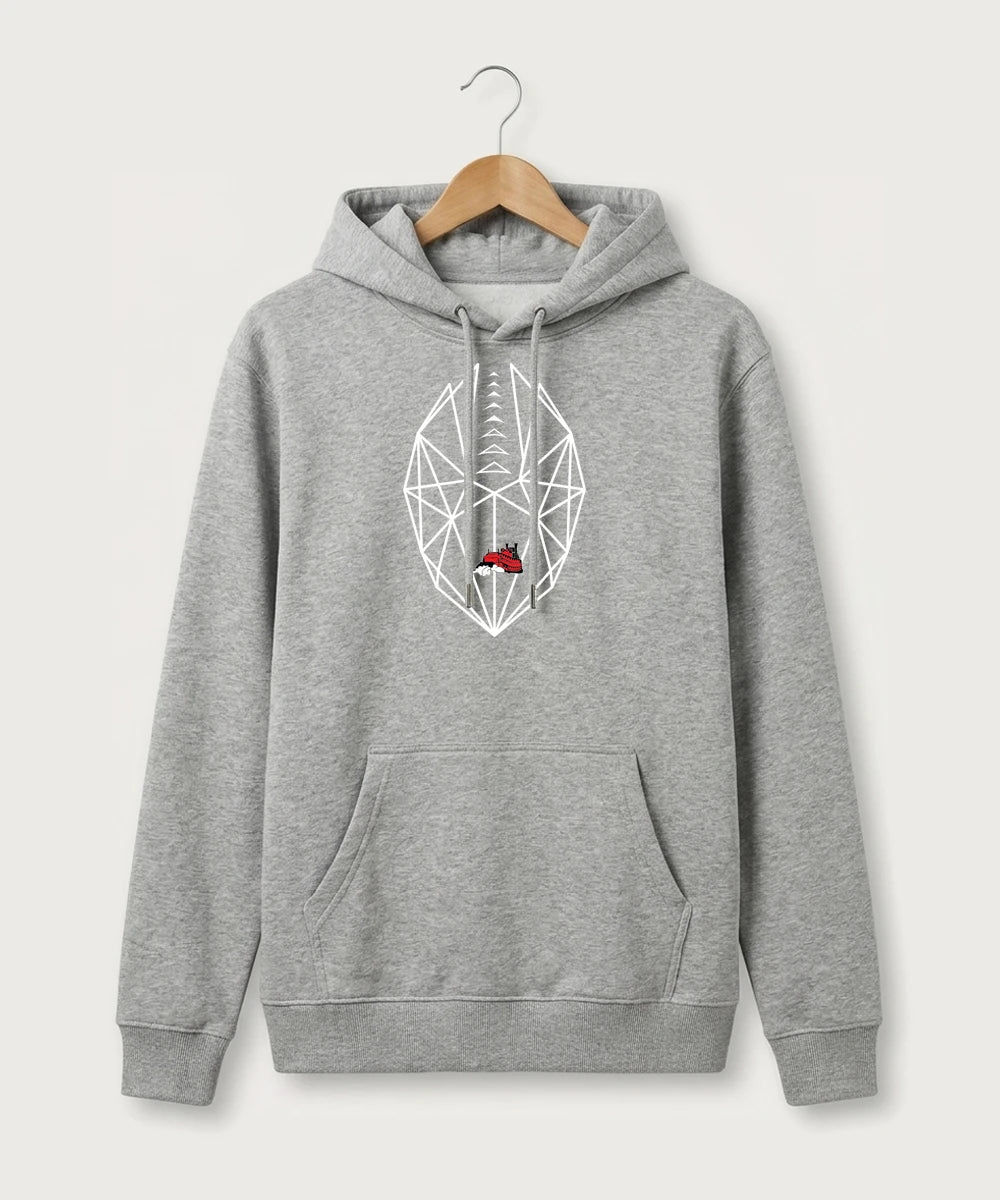 Fulton High School Football (Boys) - Heather Grey Hoodie Value