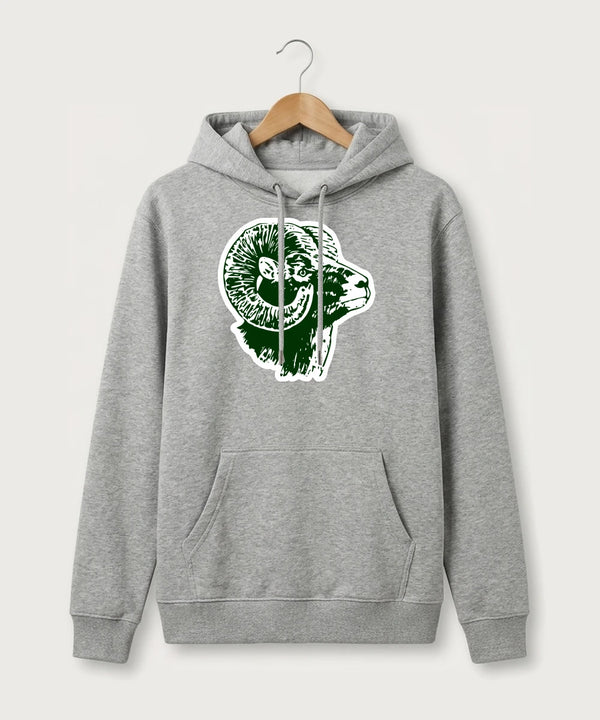 Roseau High School Football (Boys) - Heather Grey Hoodie Value