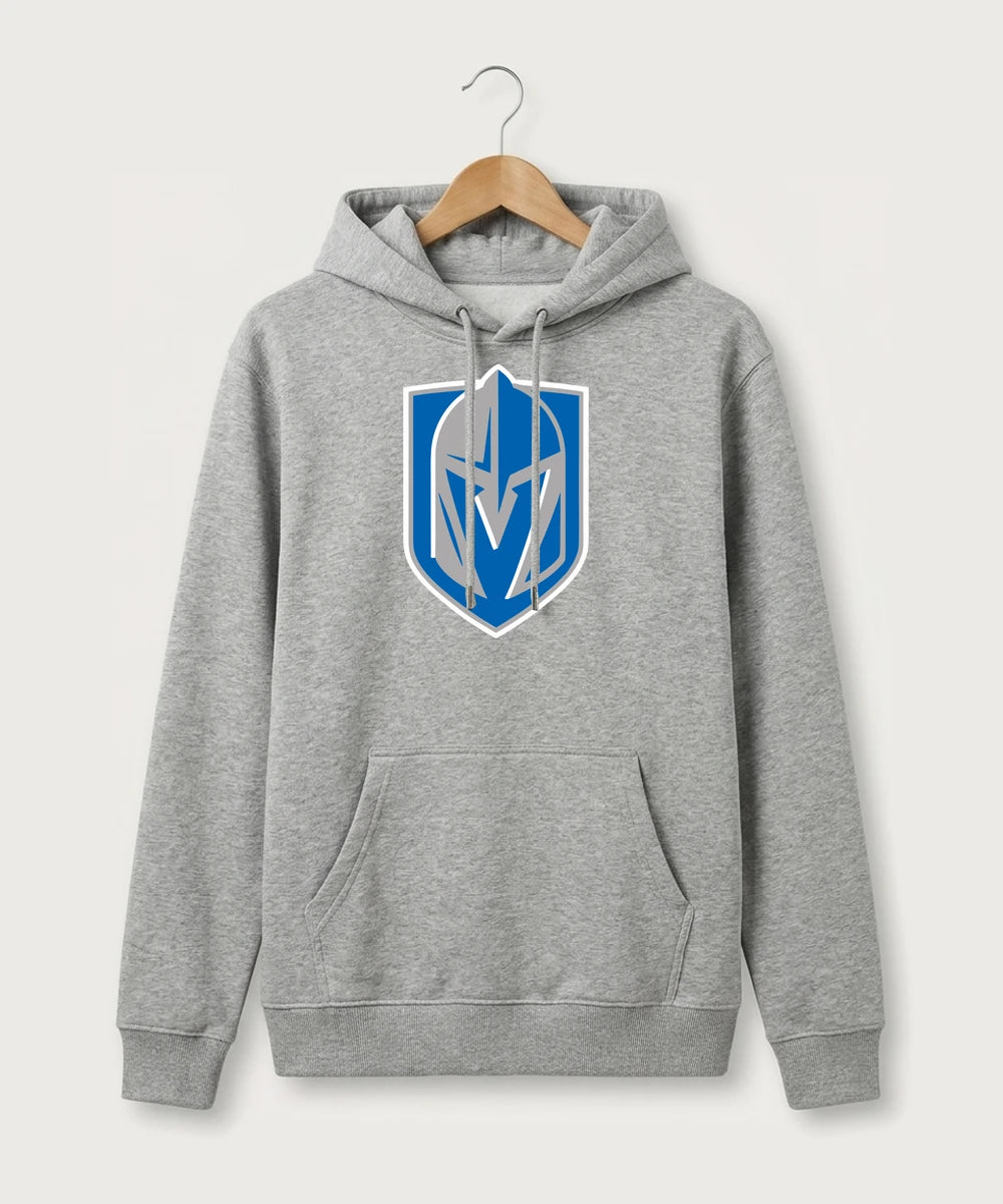 Lake Crystal-Welcome-Memorial High School Football (Boys) - Heather Grey Hoodie Value
