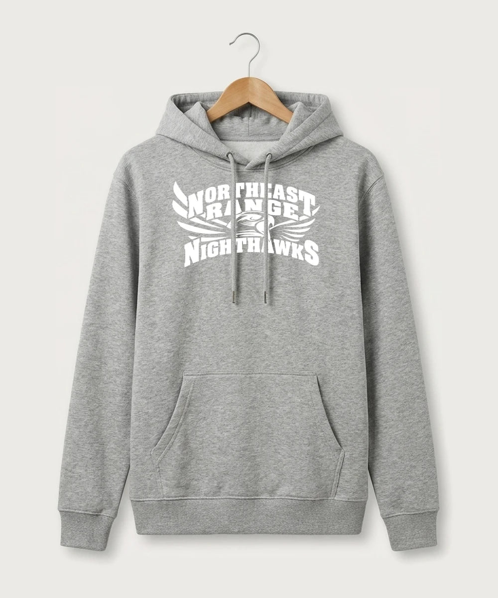 Northeast Range High School Volleyball (Girls) - Heather Grey Hoodie Value