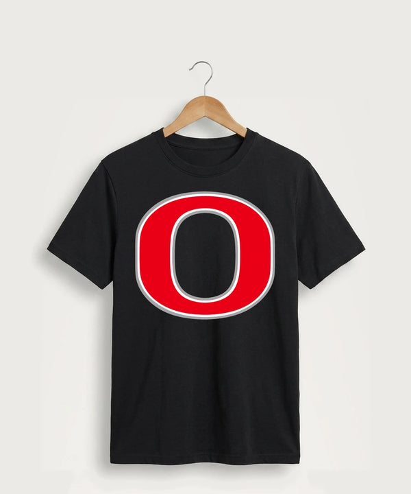 Osakis High School Athletics Coed - Jet Black Port & Co Core Cotton Tee. PC54