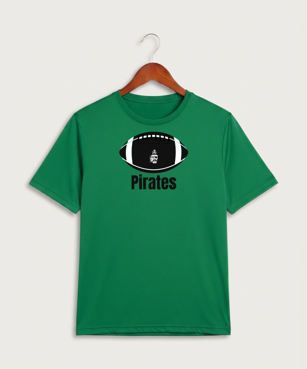 Verndale High School Football (Boys) - Kelly Green Sport-Tek PosiCharge Competitor Tee. ST350