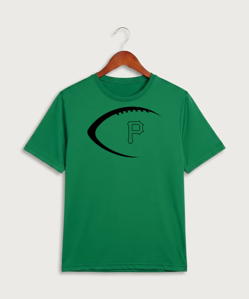 Pipestone Area High School Football (Boys) - Kelly Green Sport-Tek PosiCharge Competitor Tee. ST350