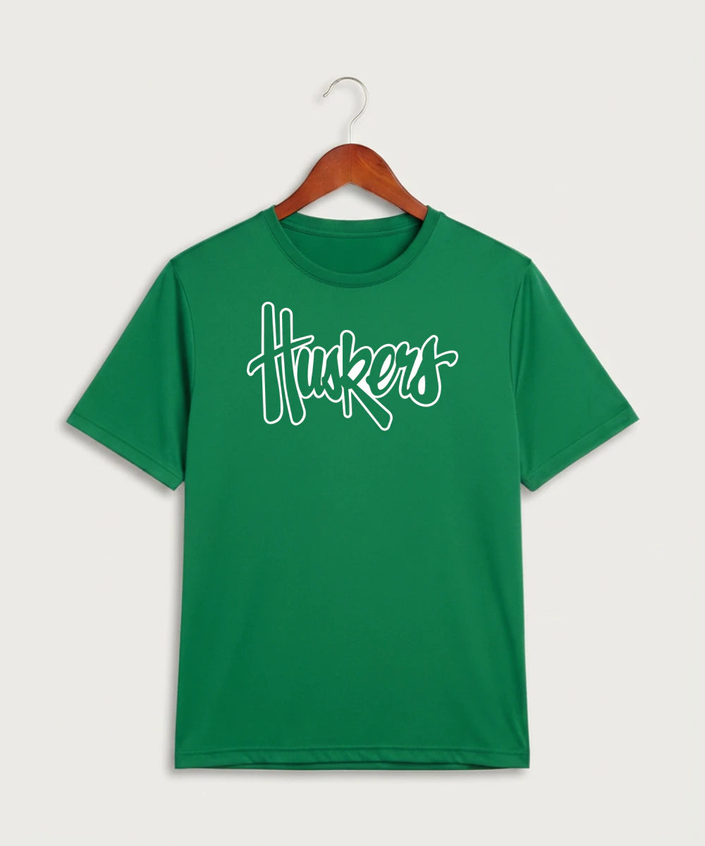 Holdingford High School Football (Boys) - Kelly Green Sport-Tek PosiCharge Competitor Tee. ST350