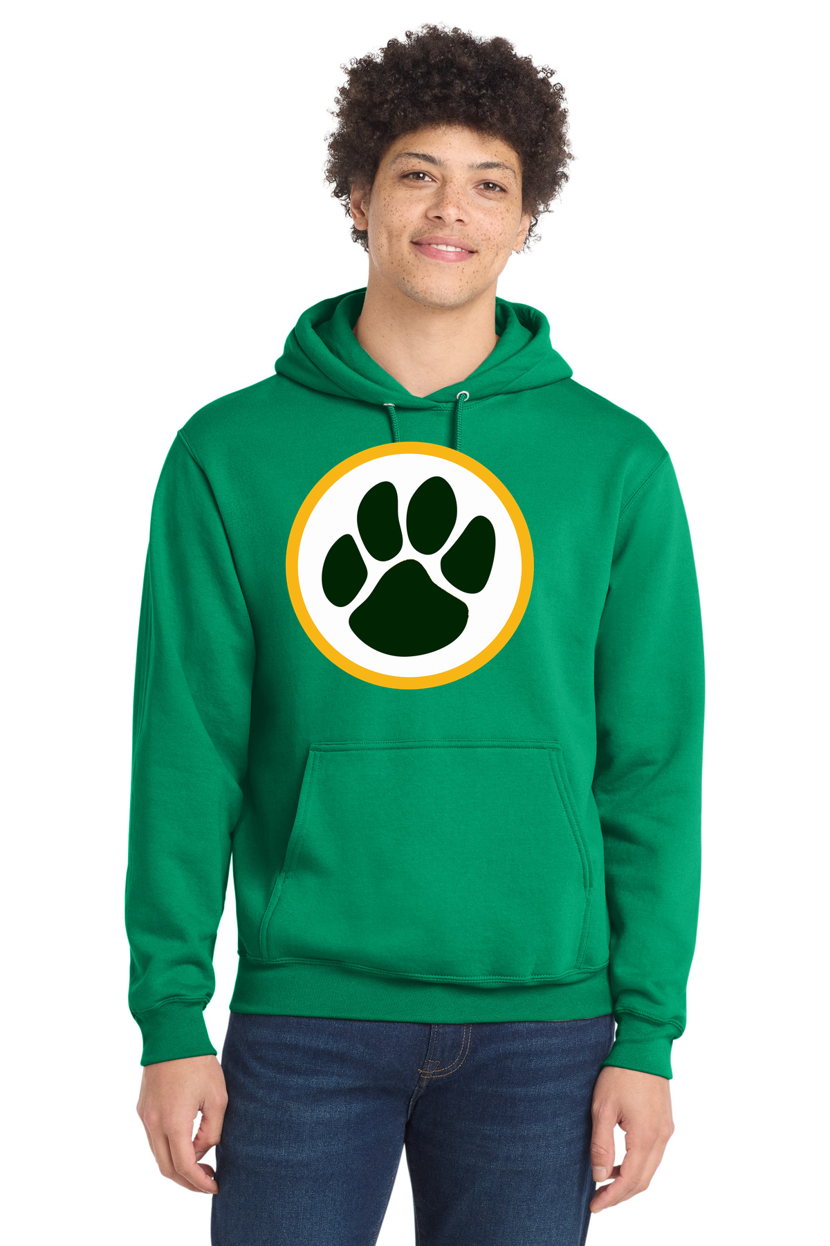 Ashwaubenon High School Football (Boys) - Kelly Port & Co Core Fleece Pullover Hooded Sweatshirt. PC78H
