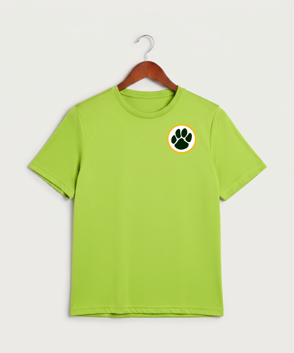 Ashwaubenon High School Football (Boys) - Lime Shock Sport-Tek PosiCharge Competitor Tee. ST350