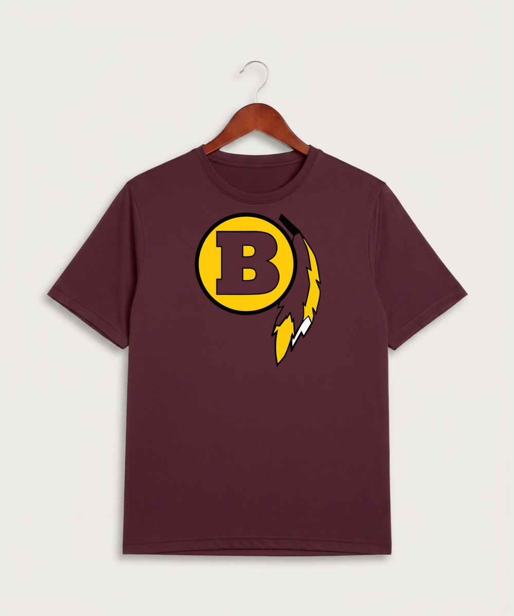 Benson High School Football (Boys) - Maroon Sport-Tek PosiCharge Competitor Tee. ST350