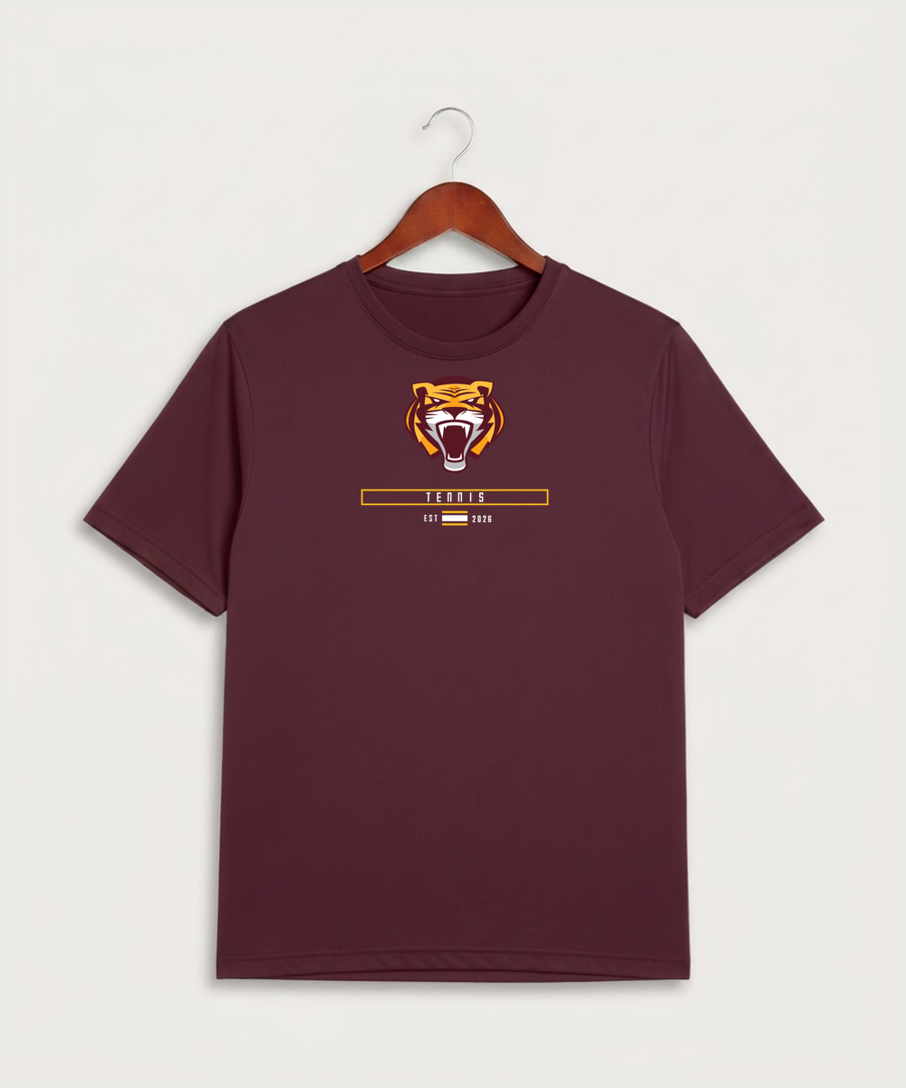 Stewartville High School Tennis (Coed) - Maroon Sport-Tek PosiCharge Competitor Tee. ST350