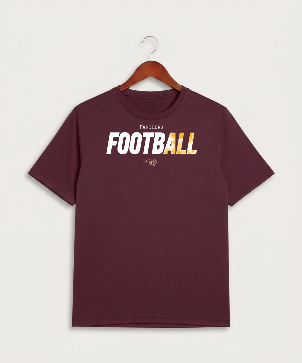 Pine Island High School Football (Boys) - Maroon Sport-Tek PosiCharge Competitor Tee. ST350