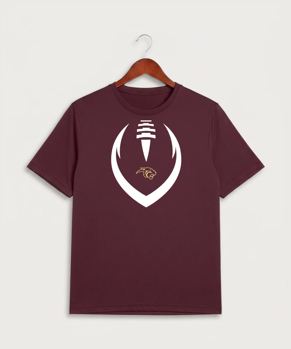 Pine Island High School Football (Boys) - Maroon Sport-Tek PosiCharge Competitor Tee. ST350