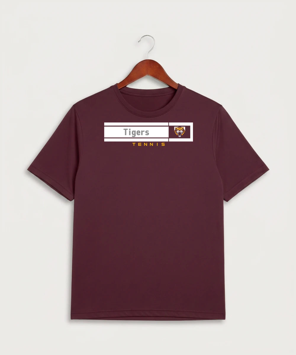 Stewartville High School Tennis (Coed) - Maroon Sport-Tek PosiCharge Competitor Tee. ST350