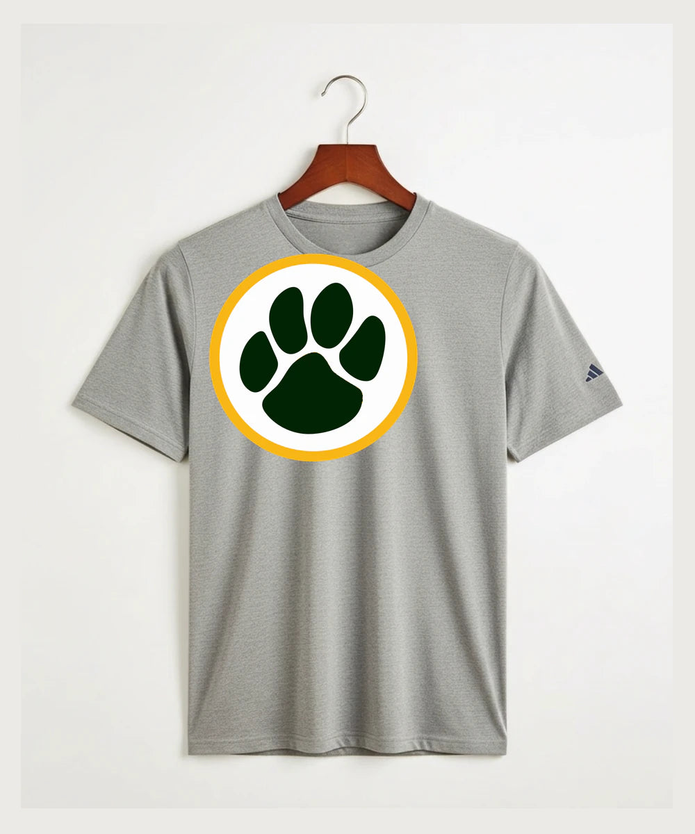 Ashwaubenon High School Football (Boys) - Medium Grey Heather Men's Blended T-Shirt