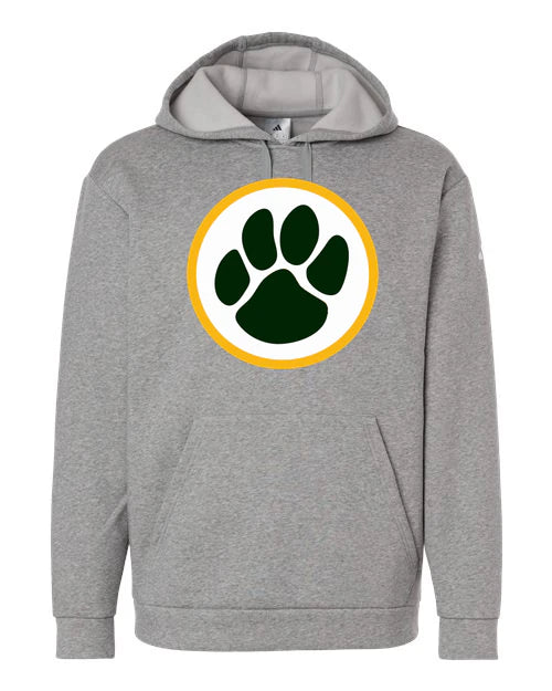 Ashwaubenon High School Football (Boys) - Medium Grey Heather Men's Fleece Hooded Sweatshirt