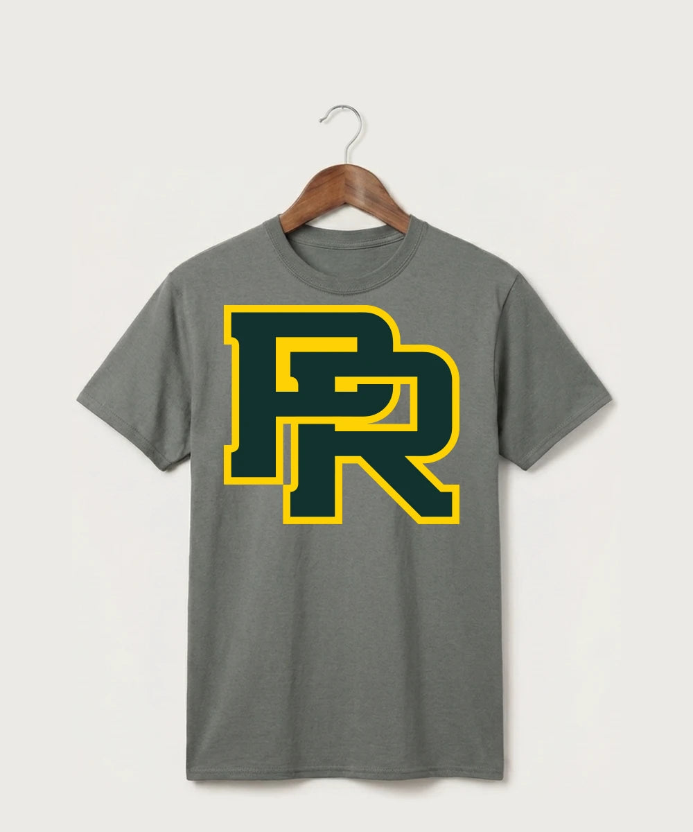 Proctor High School Football (Boys) - Medium Grey Port & Co Core Cotton Tee. PC54