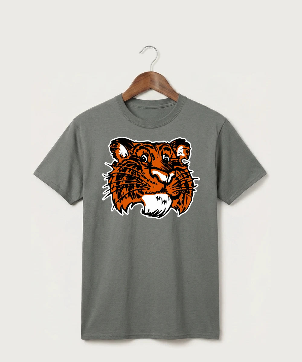 Browerville Public High School Athletics Coed - Medium Grey Port & Co Core Cotton Tee. PC54