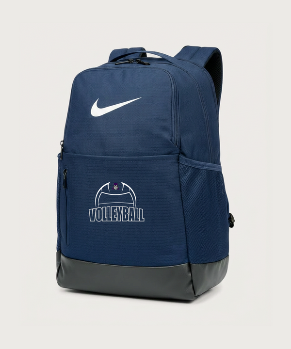 Albany High School Volleyball (Girls) - Midnight Navy Nike Brasilia Medium Backpack NKDH7709