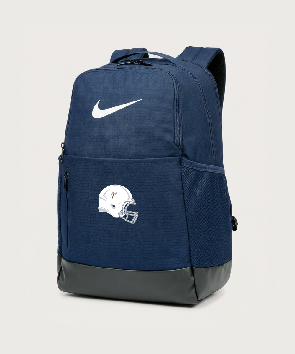 Bemidji High School Football (Boys) - Midnight Navy Nike Brasilia Medium Backpack NKDH7709
