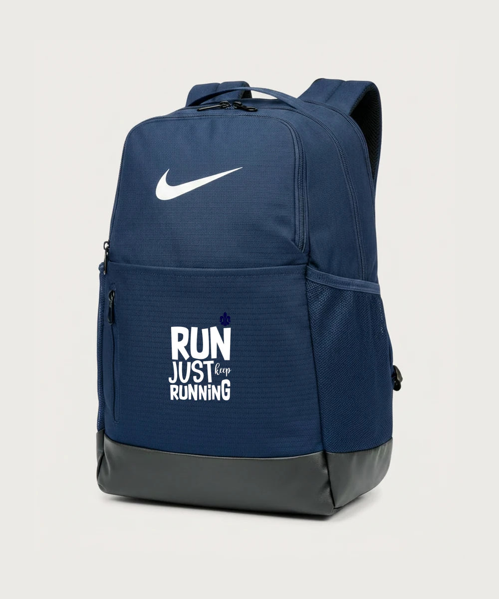 Saint Peter High School Athletics - Midnight Navy Nike Brasilia Medium Backpack NKDH7709