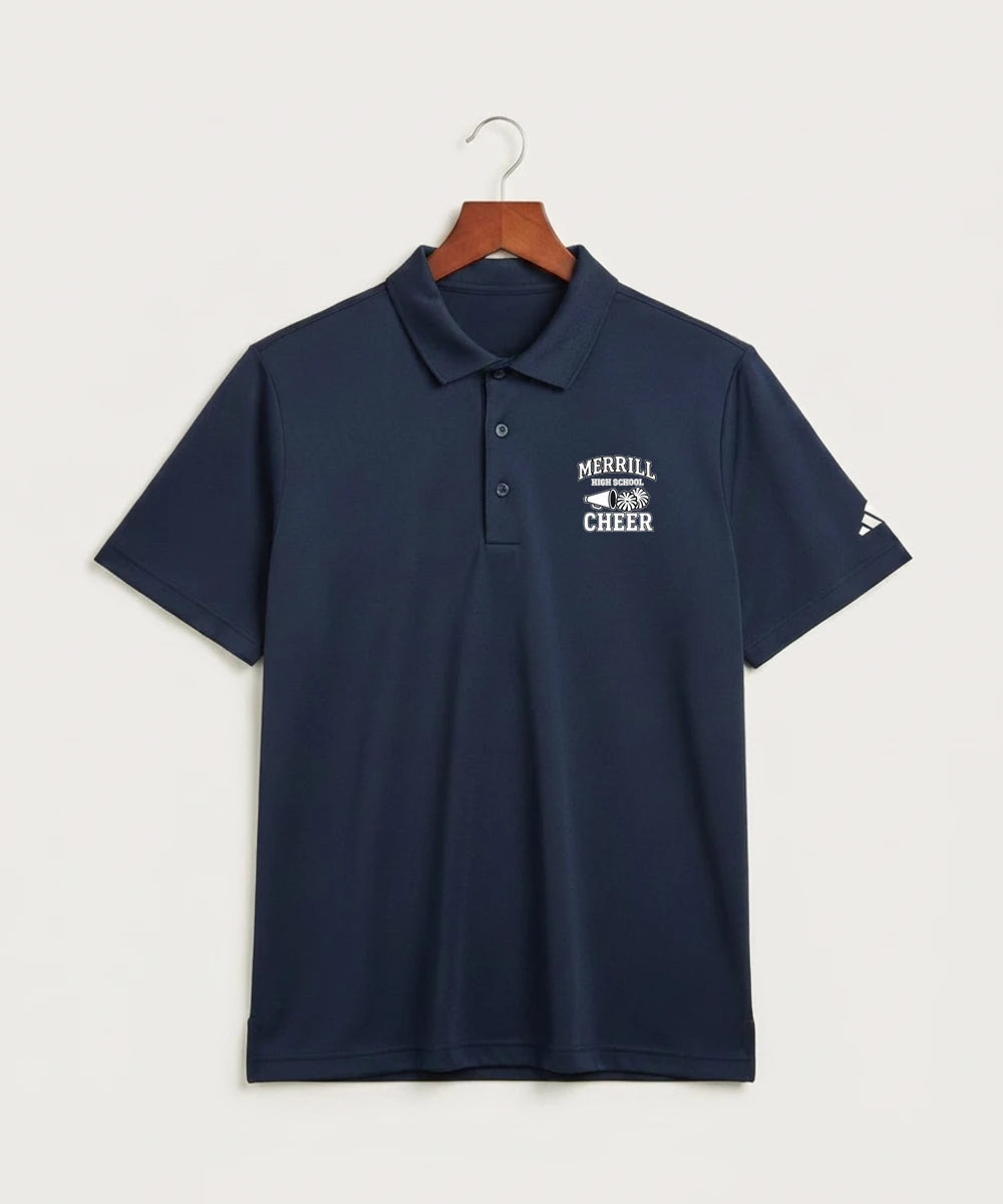Merrill Dance and Cheer - Navy Polo - Left Chest