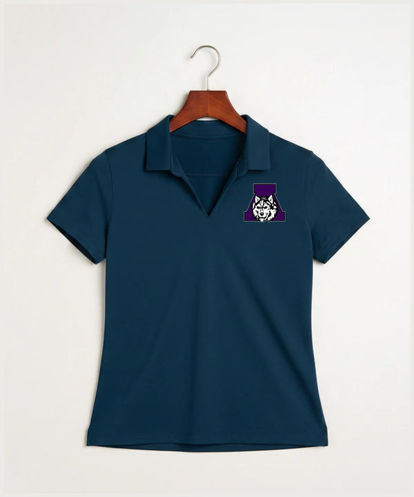 Albany High School Cheerleading - Navy Polo - Left Chest