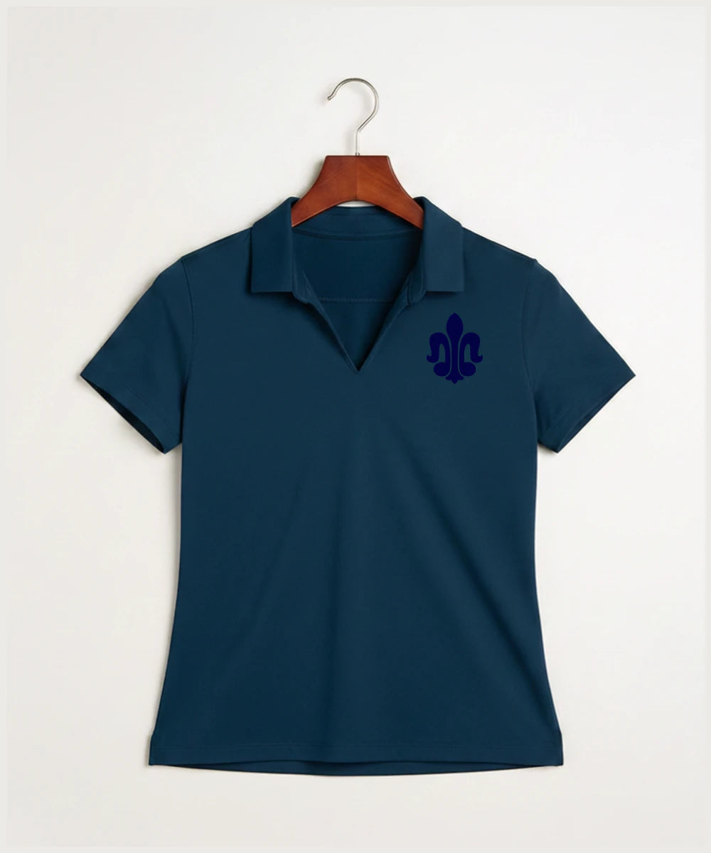 Saint Peter High School Athletics - Navy Polo - Left Chest