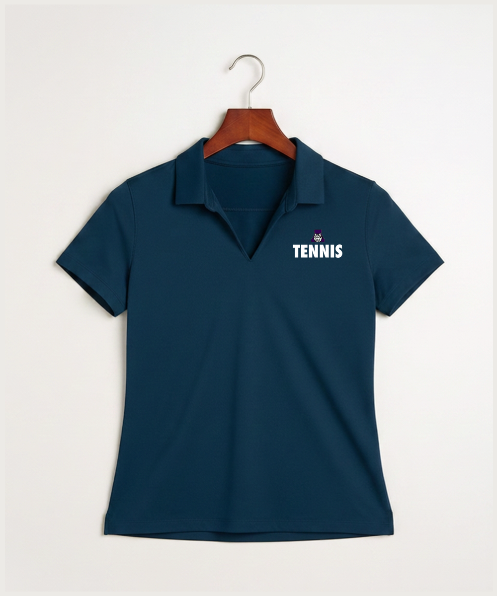 Albany High School Tennis (Boys) - Navy Polo - Left Chest