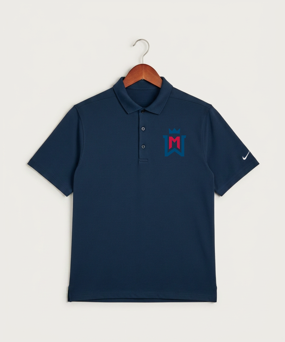 Watertown Mayer High School Football (Boys) - Navy Polo - Left Chest