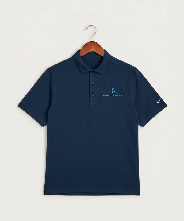 Leading Edge Team Store - Navy Polo - Left Chest