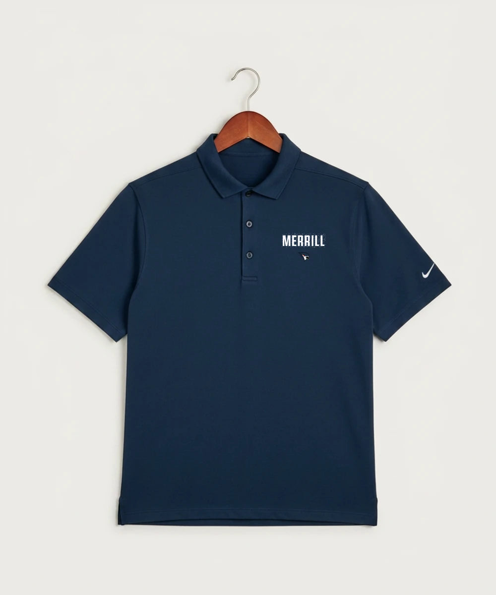Merrill Dance and Cheer - Navy Polo - Left Chest