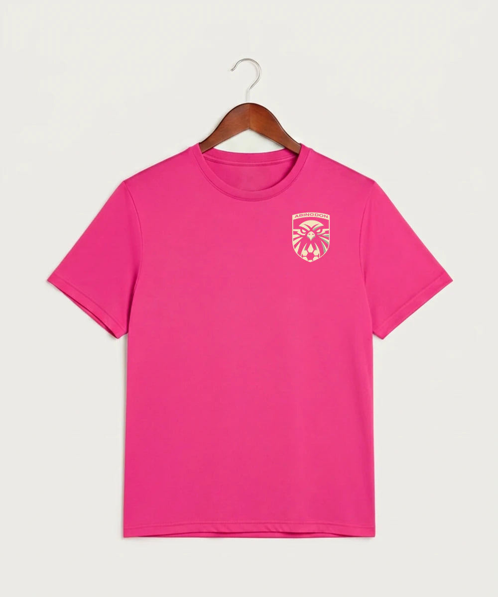 Abingdon High School Football (Boys) - Neon Pink Sport-Tek PosiCharge Competitor Tee. ST350