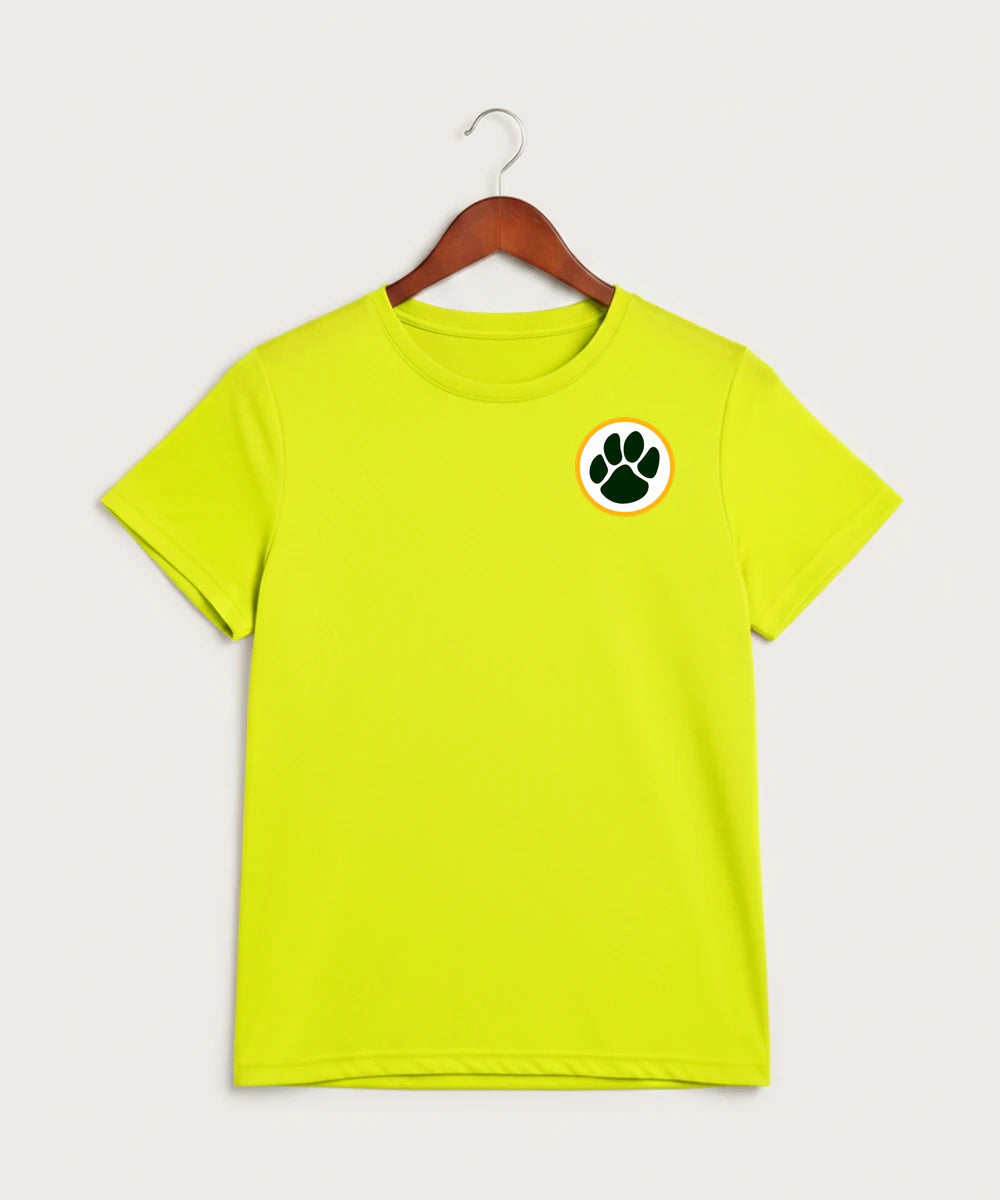 Ashwaubenon High School Football (Boys) - Neon Yellow Sport-Tek PosiCharge Competitor Tee. ST350