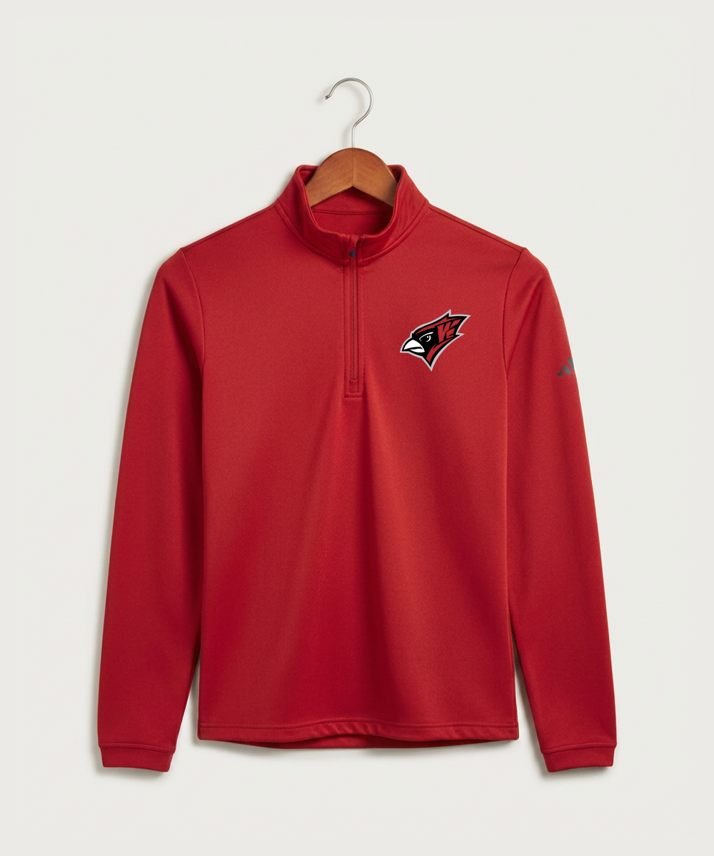 Willmar High School Athletics - Power Red Men's Ultimate365 Lightweight Quarter-Zip Pullover