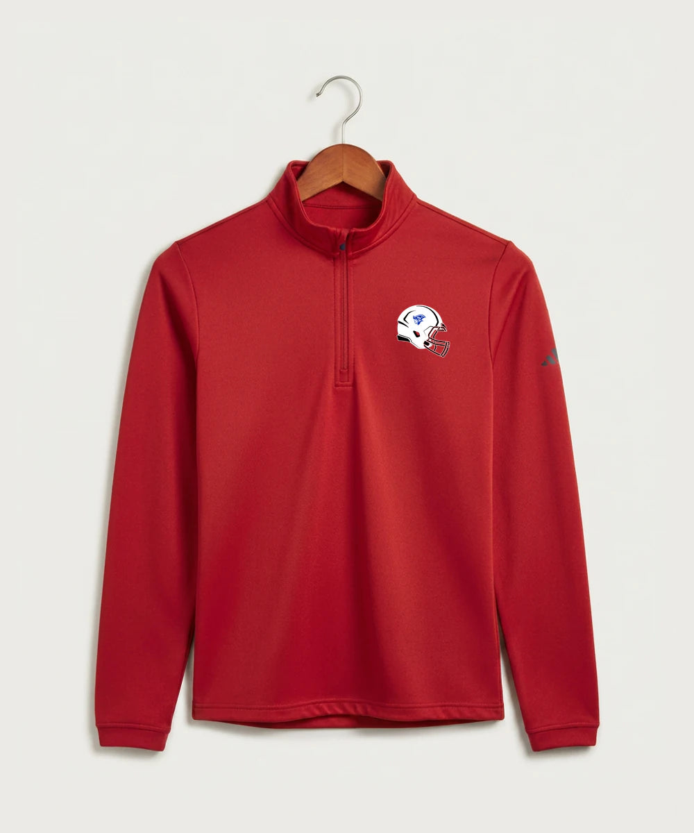 Upsala High School Football (Boys) - Power Red Men's Ultimate365 Lightweight Quarter-Zip Pullover