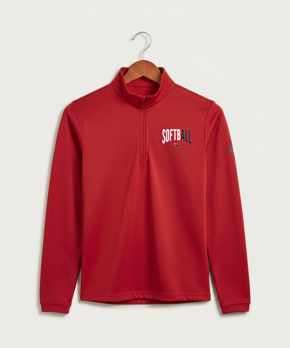 Forreston Softball - Power Red Men's Ultimate365 Lightweight Quarter-Zip Pullover