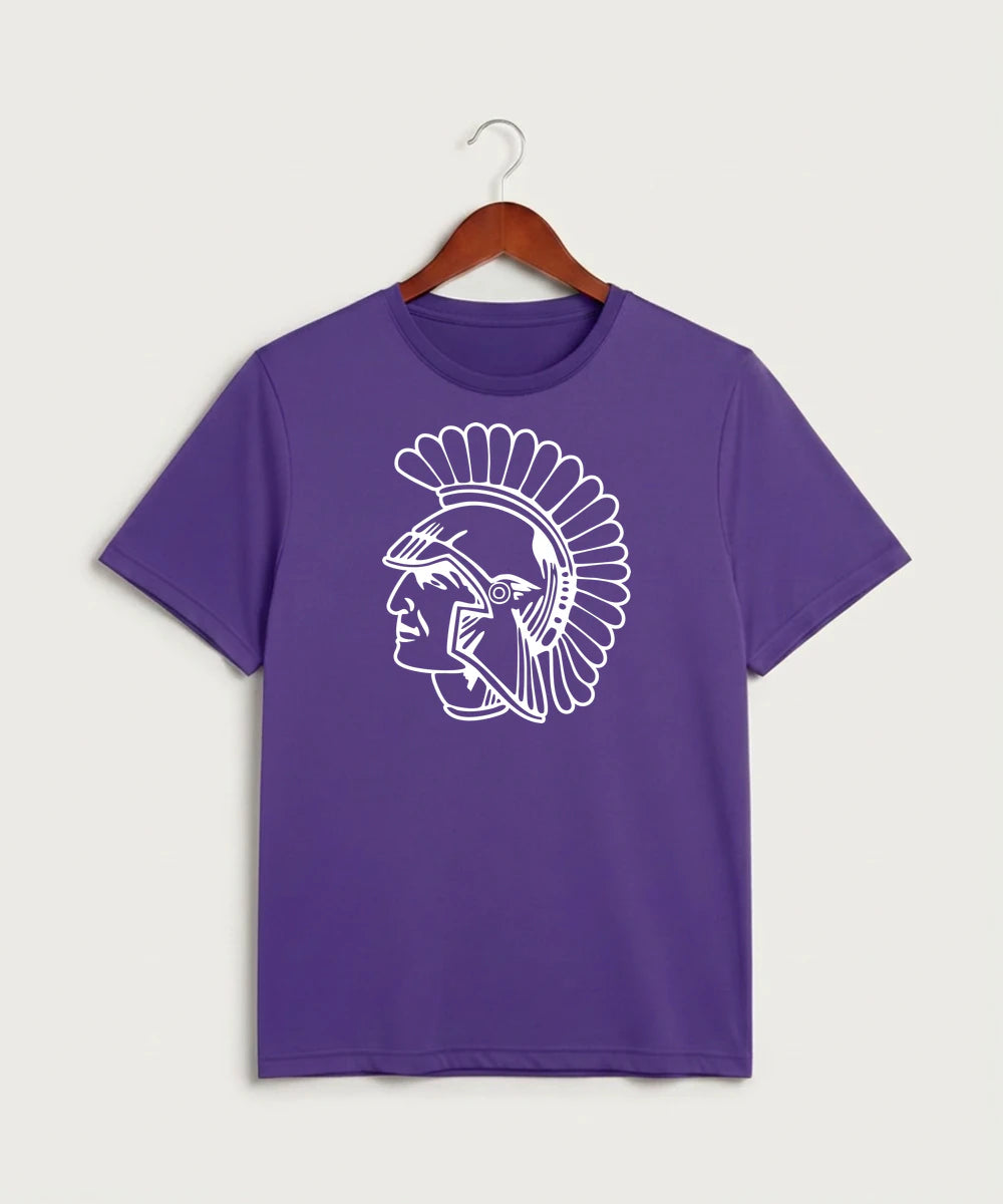 Barnesville High School Football (Boys) - Purple Sport-Tek PosiCharge Competitor Tee. ST350