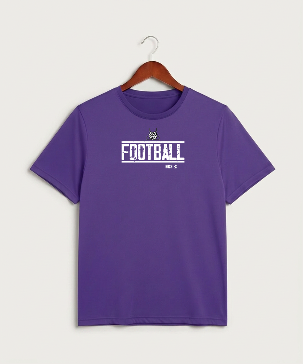 Albany High School Football (Boys) - Purple Sport-Tek PosiCharge Competitor Tee. ST350