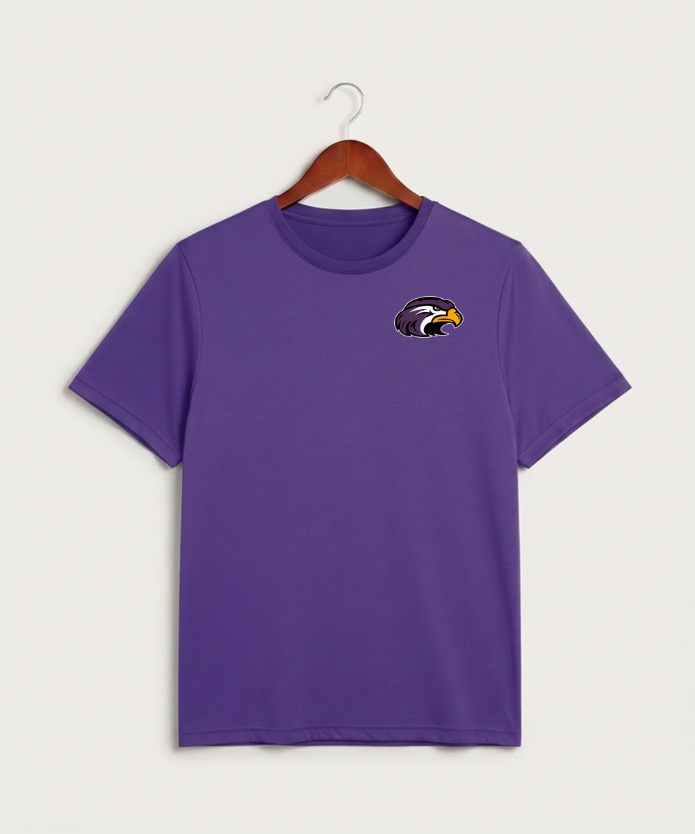 Montevideo High School Football (Boys) - Purple Sport-Tek PosiCharge Competitor Tee. ST350